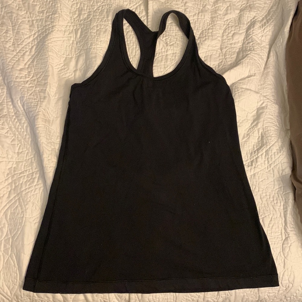 Lululemon black cool racerback tank